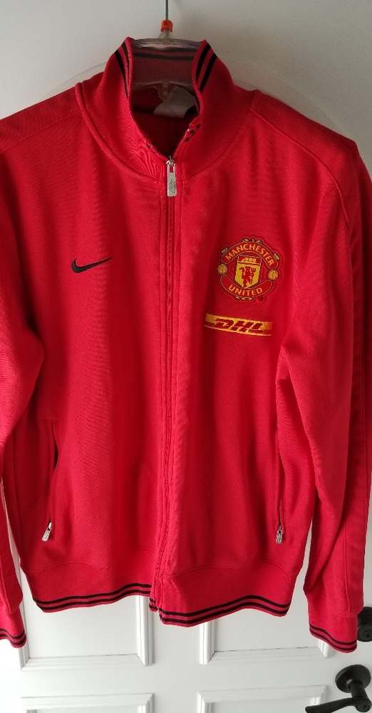 Men's Manchester United Track Jacket Size Large